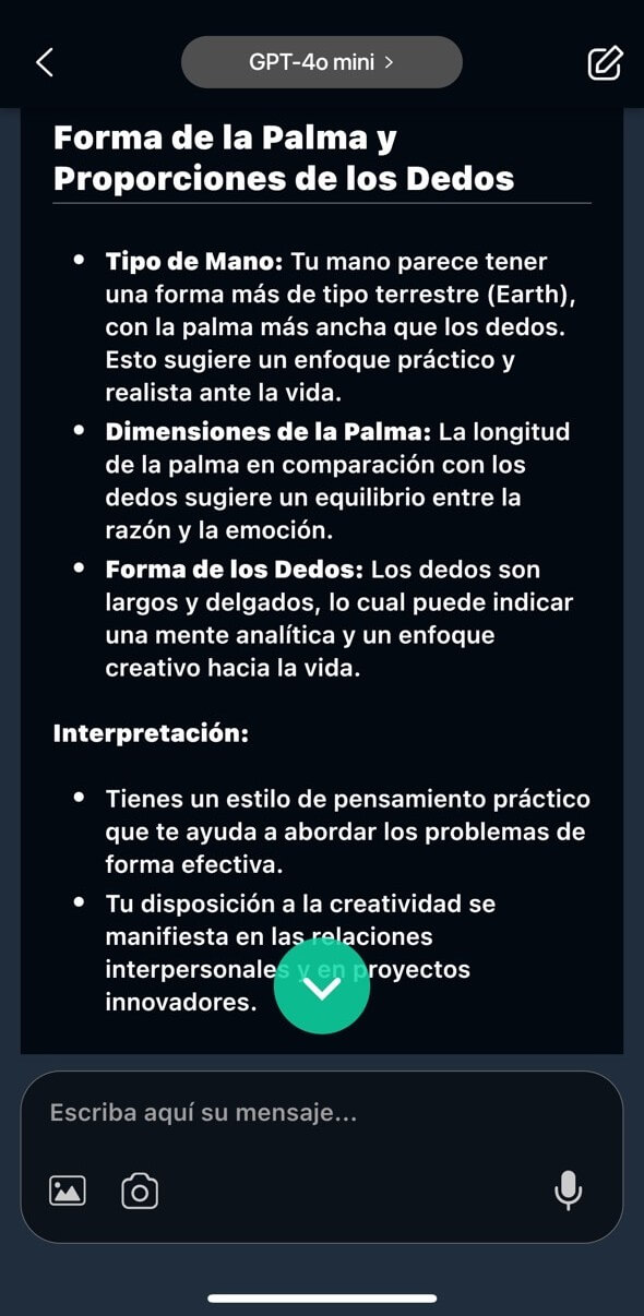 lectura de manos gratis