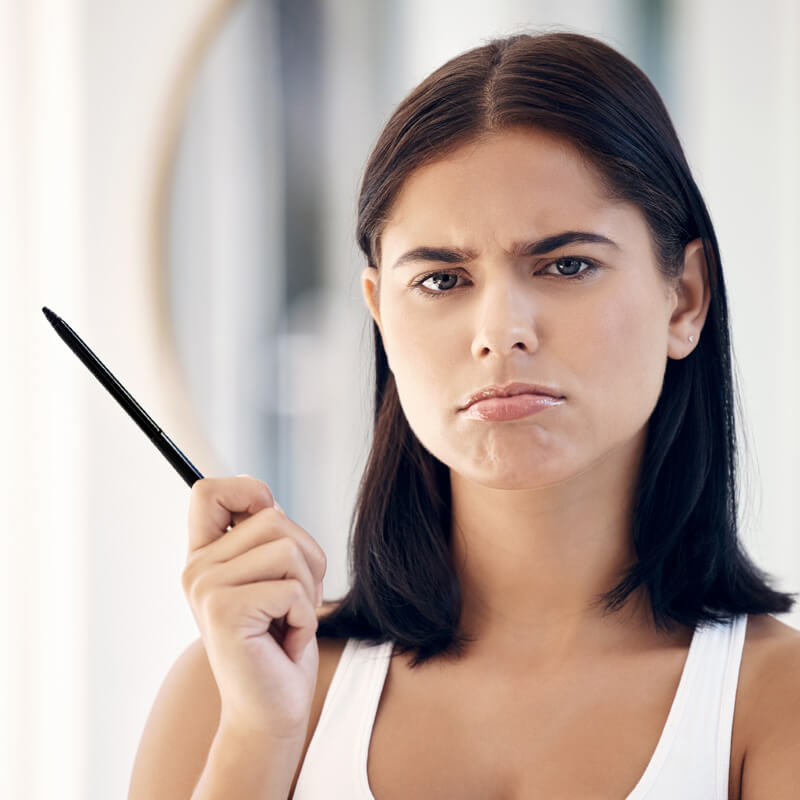 Changing your eyebrows is a big commitment. Try them on virtually first.