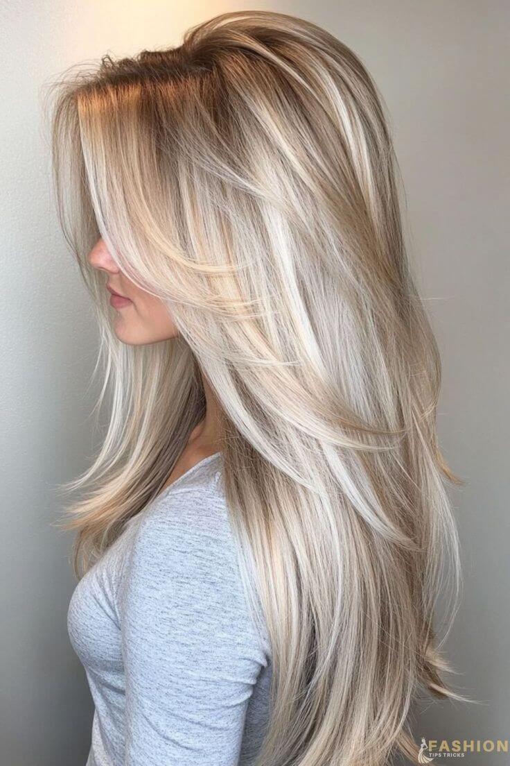 Colore Capelli Autunno Inverno 2025: Biondo Champagne
