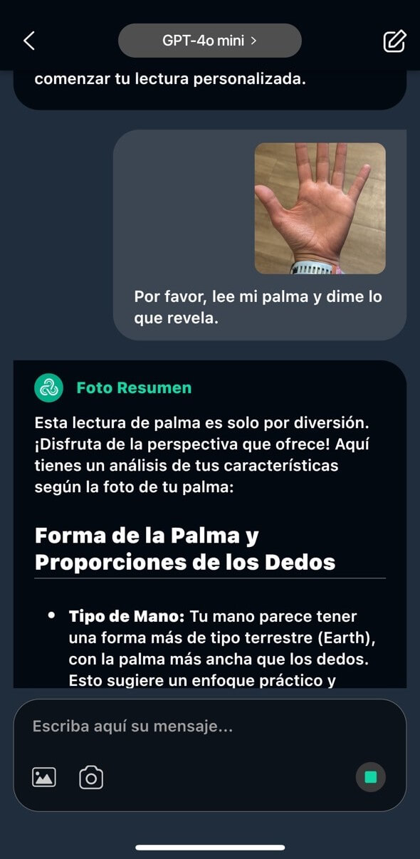 lectura de manos gratis
