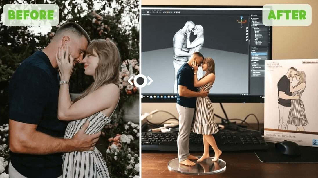 AI 3D Figure Trend Example