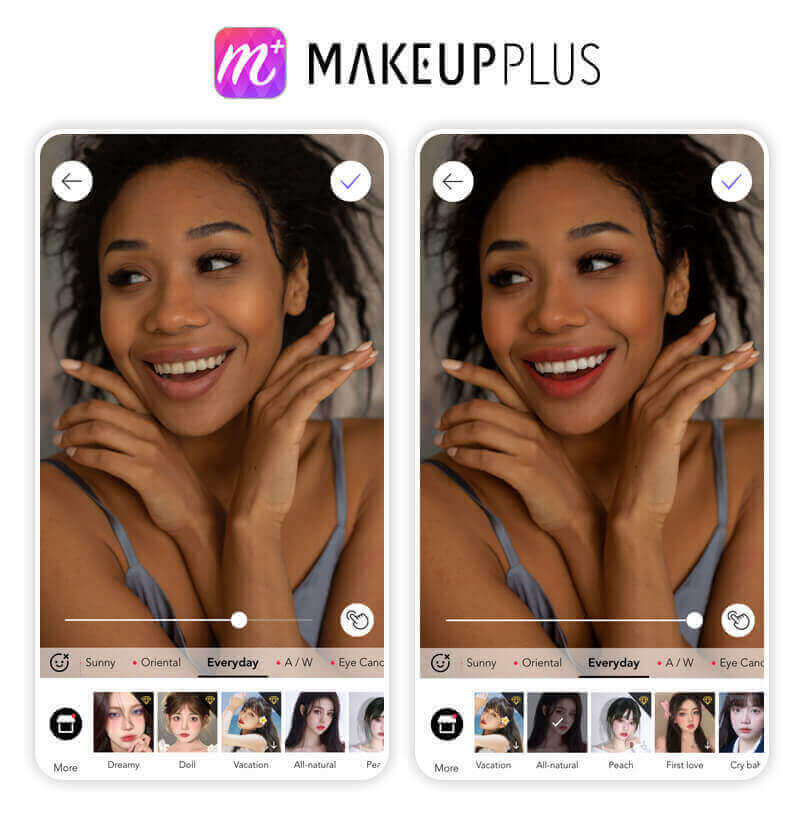 Application maquilage : Makeup Plus