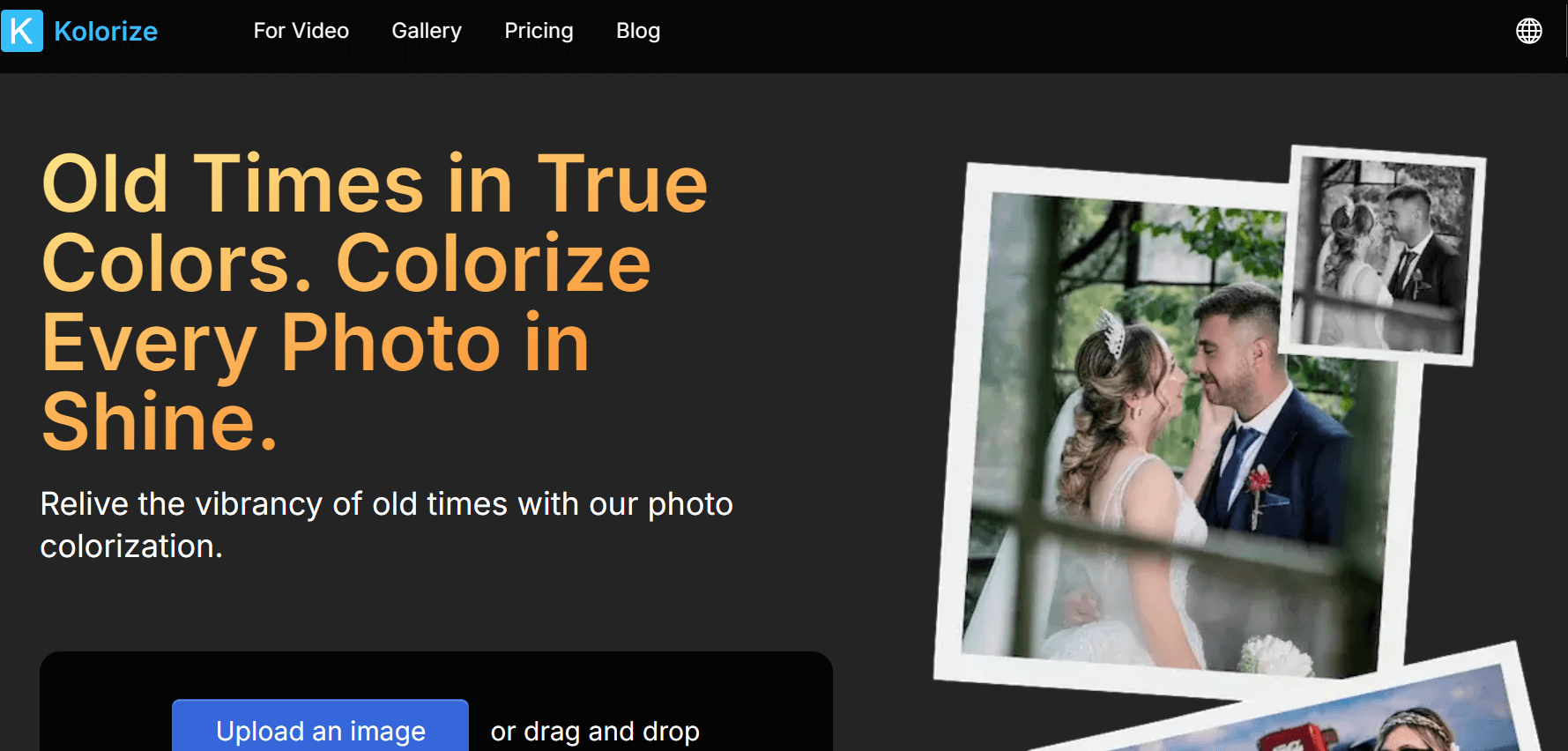 Alternative Online AI Photo Colorizer