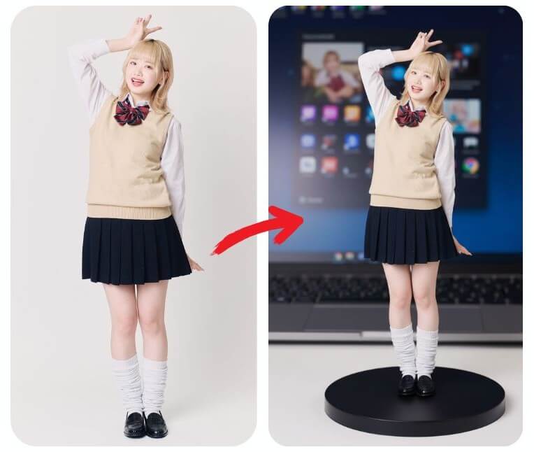 Gemini AI 公仔 : PVC 模型
