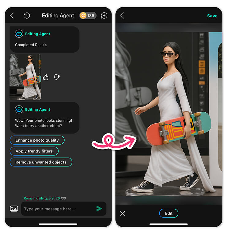 Save Your 3D AI Figure