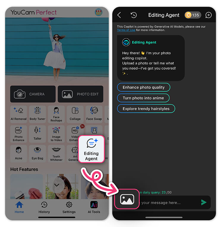 Use YouCam Perfect to Create AI 3D Figure