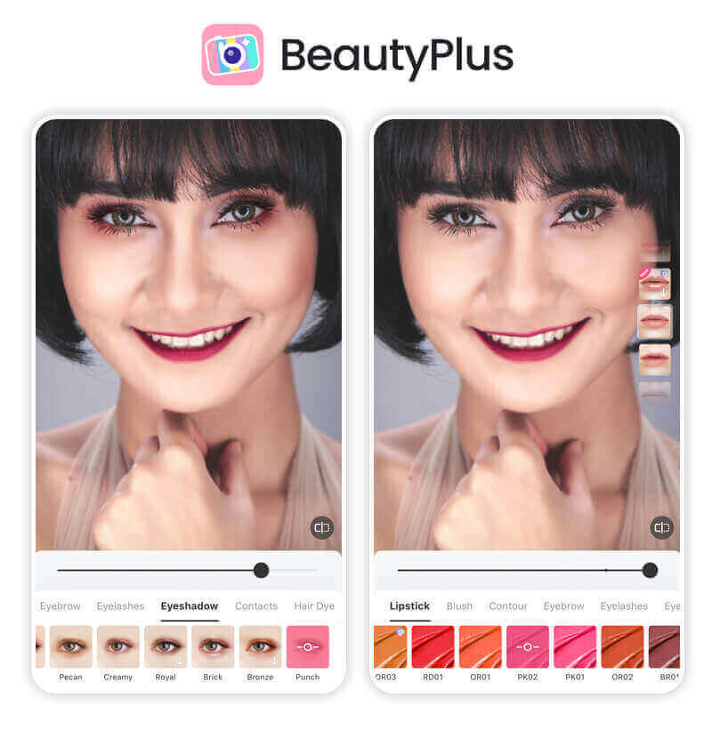 Application de maquillage : Beauty Plus