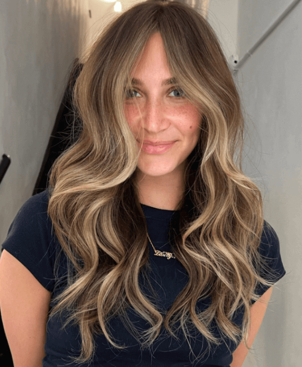 Halo Highlights Fall Hairstyle