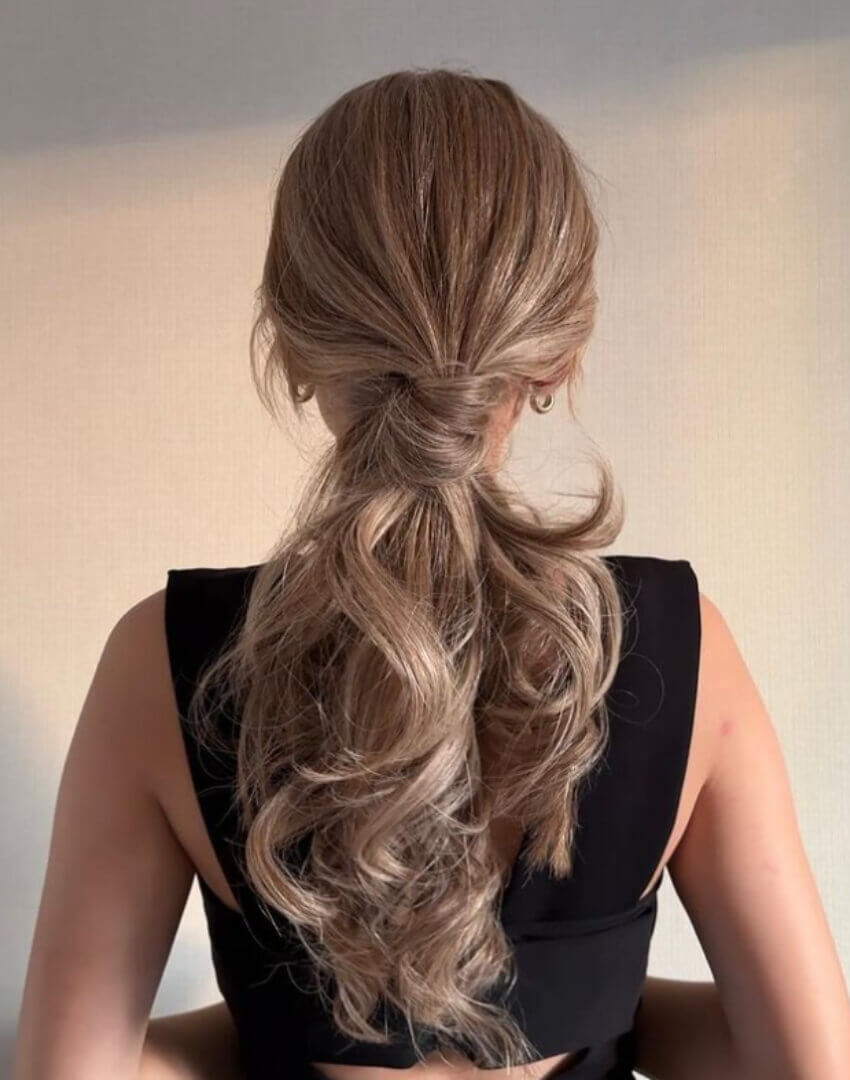Low Ponytail Hairstyle