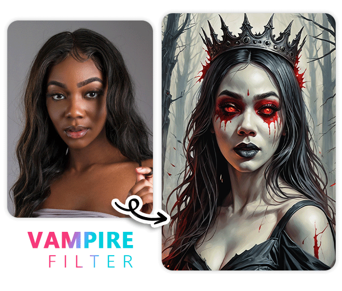 Idée déguisement femme : vampire