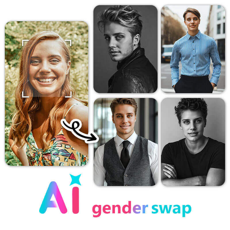Try an AI gender swap feature to see if you would date the male version of yourself