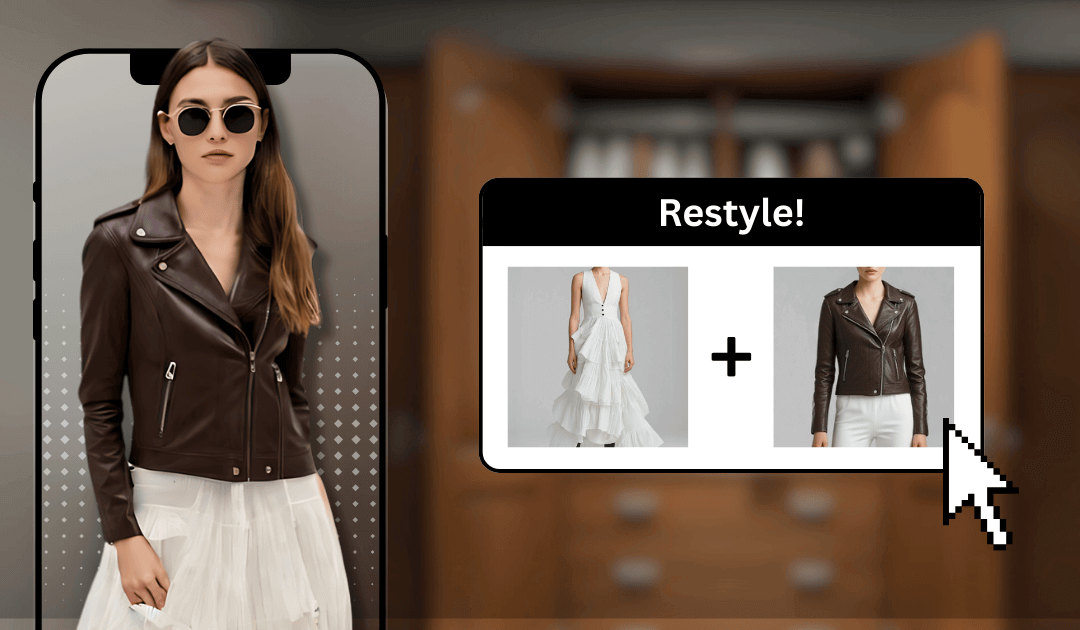 Fashion resale app powered by AI Clothes Swap technology.