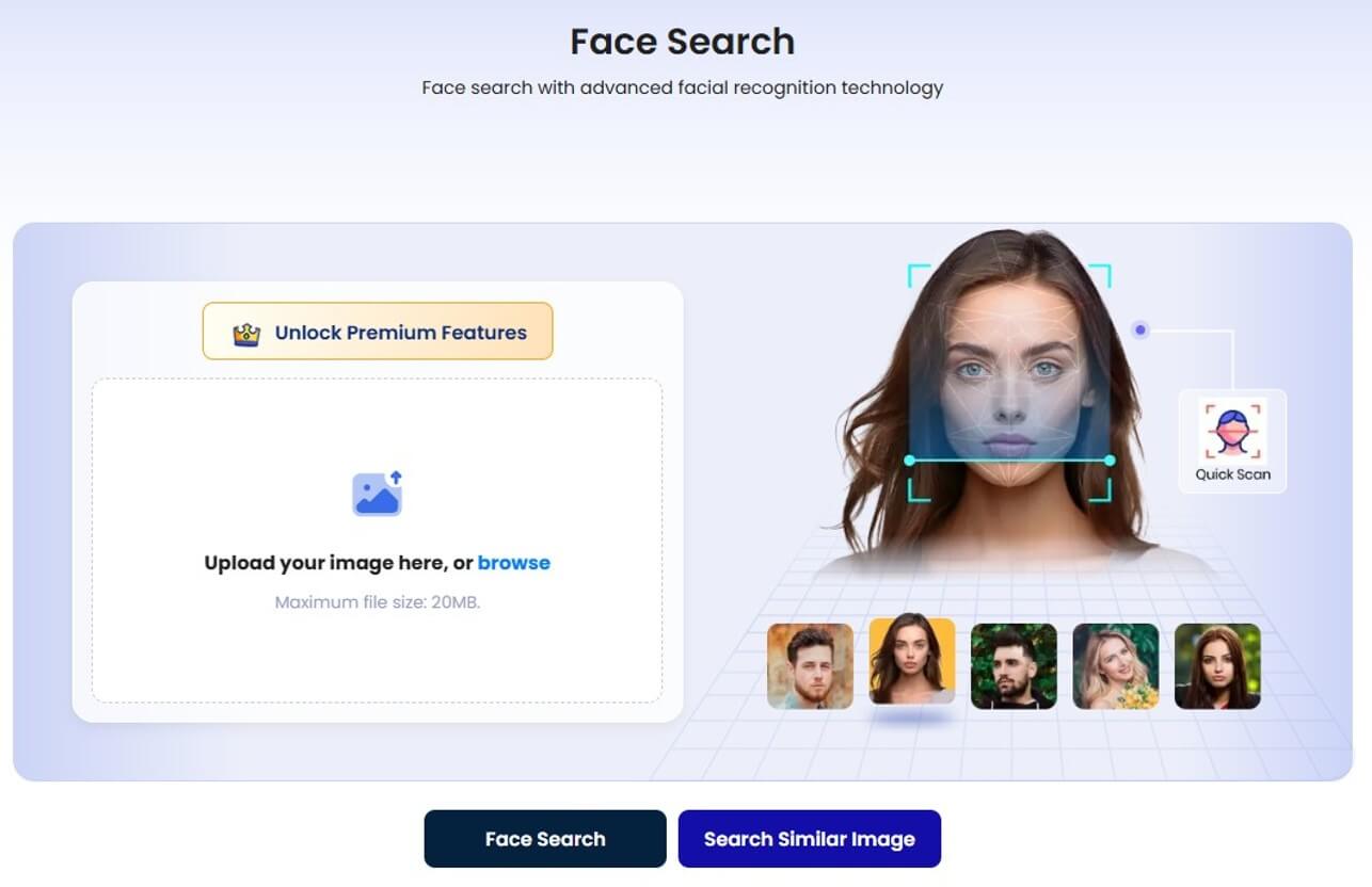 DupliChecker - AI Face Search Tool