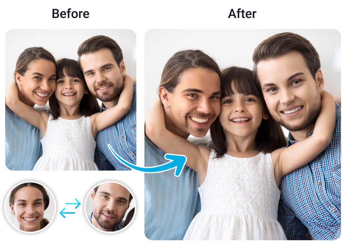 cambiar caras en fotos online gratis