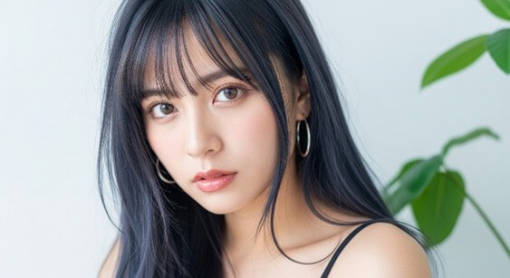 クールウィンターに似合う髪色
