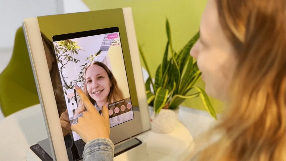 Smart Makeup Mirror Detects Skin Condition, Integrates Virtual Makeup Try-on Features, and Much More.