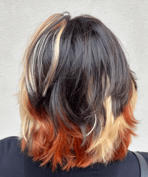 Calico wolf cut