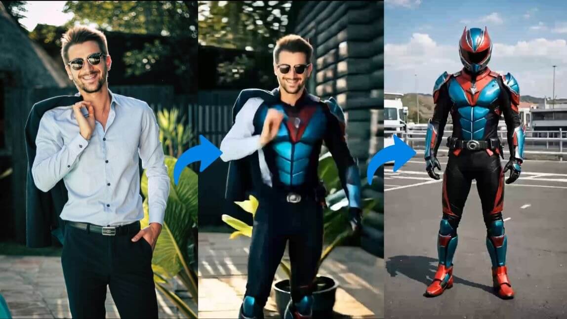 Kamen Rider Filter: Turn Yourself into Kamen Rider Transformation Video