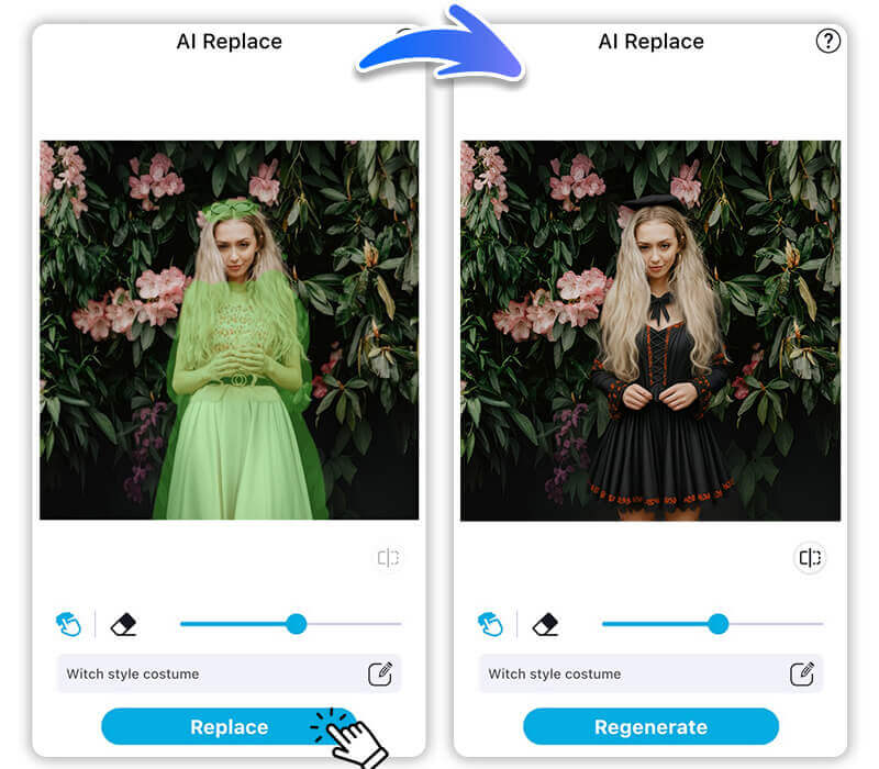  Halloween Costume Generator using AI Replace