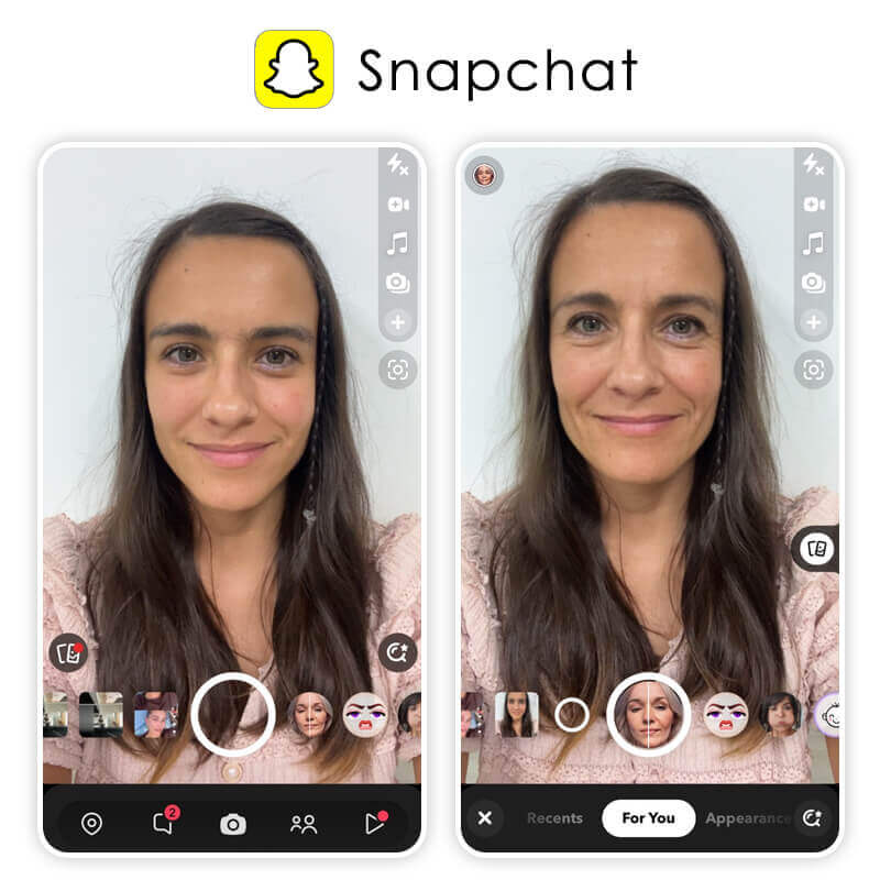 Snapchat: Fun Aging Filter App
