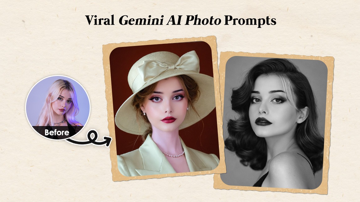 Prompts to try for Gemini AI photo trend