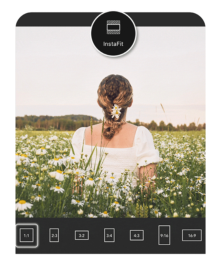 Change image ratio for a seamless wallpaper fit