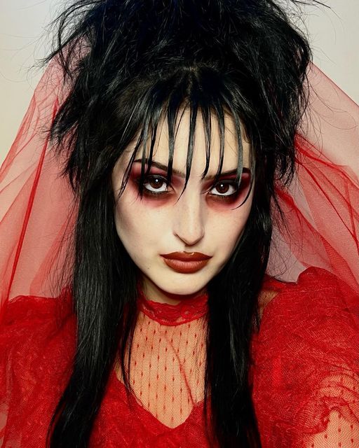 Lydia Deetz Beetlejuice makeup