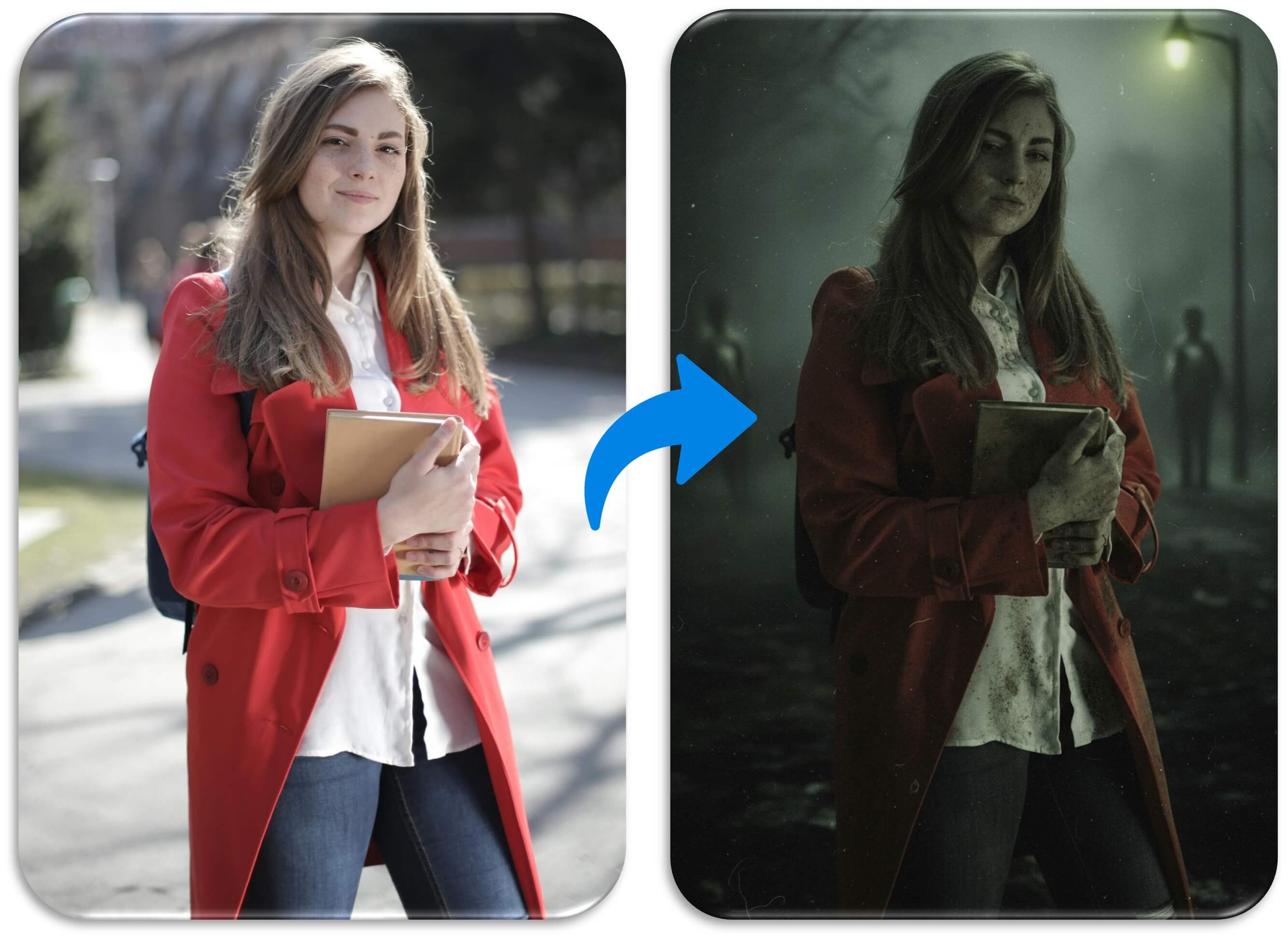 Turn Your Photo into realistic Silent Hill style easily