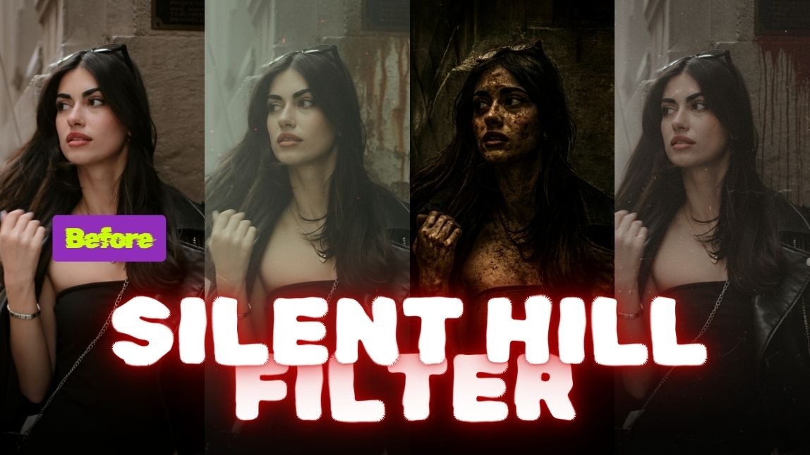 Silent Hill Filter: What I'd Look Like in the Silent Hill F with AI in 2025