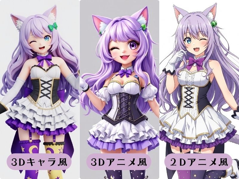 YouCamでバーチャルキャラ作成