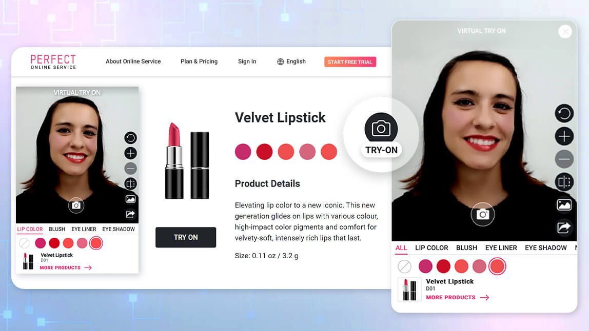 makeup virtual try on