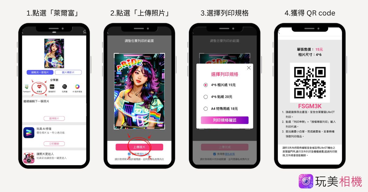 AI似顏繪-台灣同志遊行-萊爾富影印玩美相機	