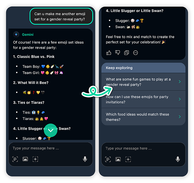 Avoid miscommunication by translating confusing emojis with YouCam AI Chat.