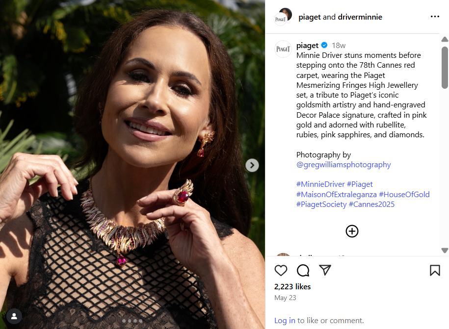 Triangle Face Shape Celebrity - Minnie Driver