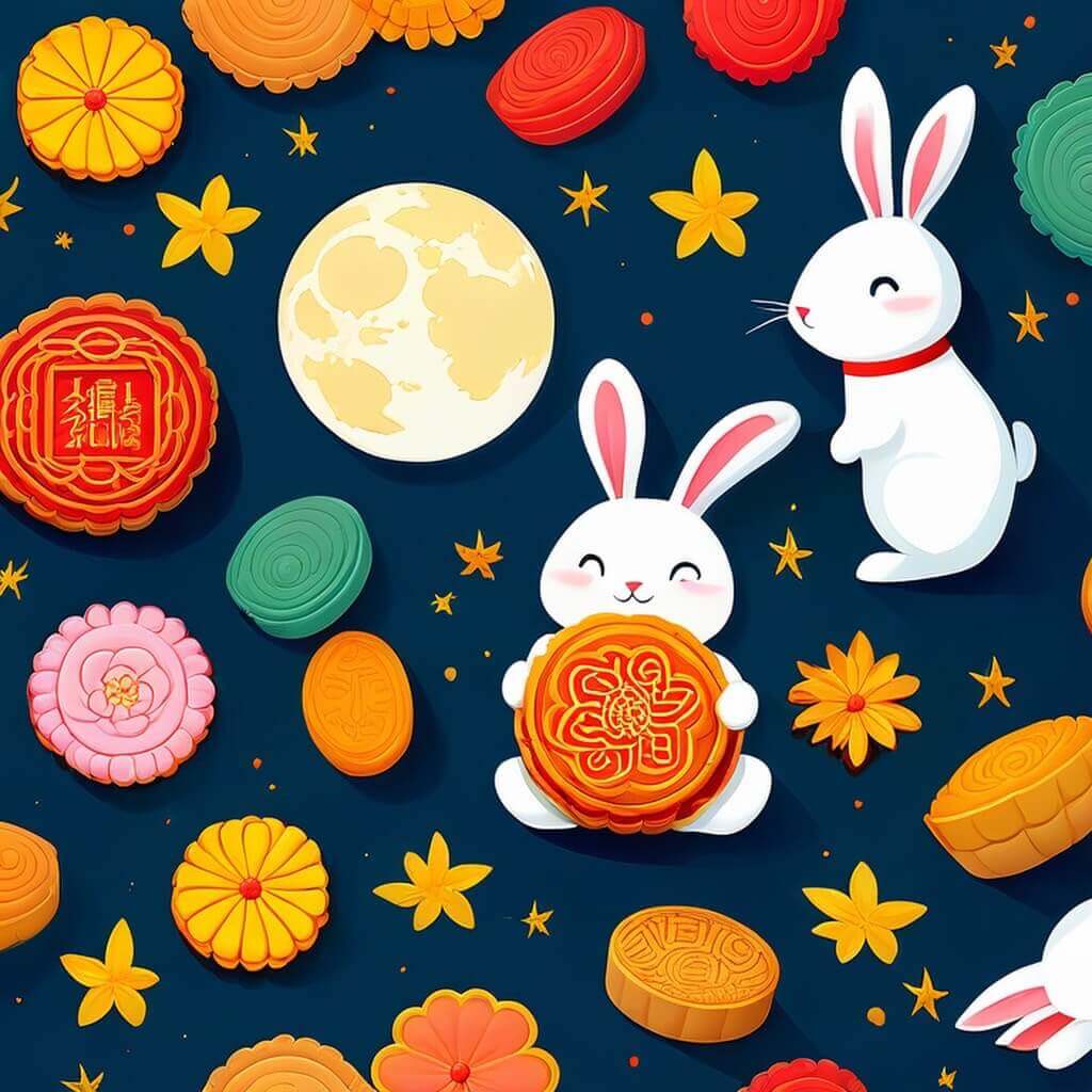 中秋節快樂圖｜粽子山