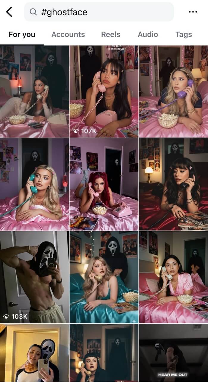 estilo Ghostface con Google Gemini AI