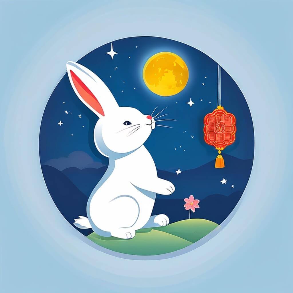 中秋節圖案｜插畫粽子