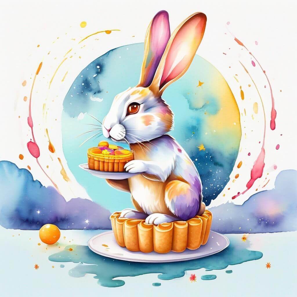 中秋節快樂圖｜中秋賞月