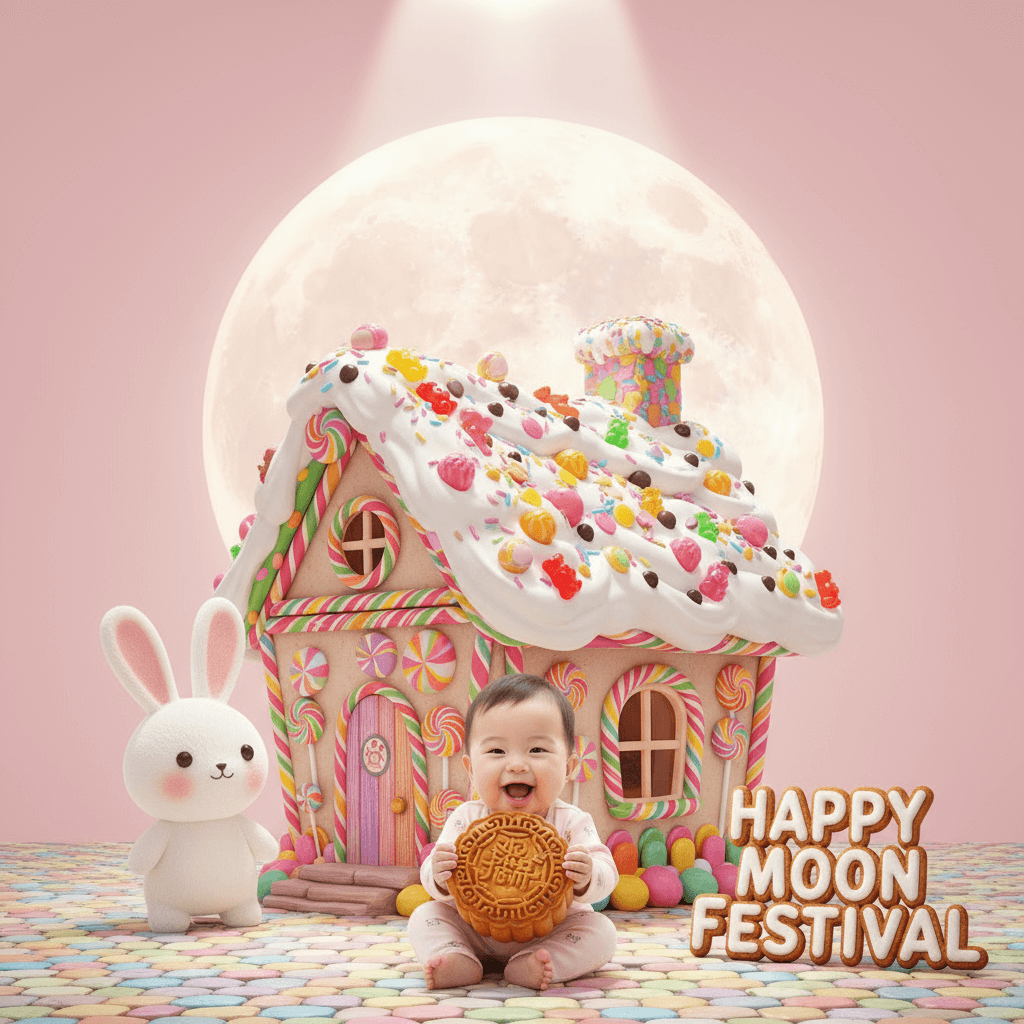 中秋節祝福語、中秋節祝賀圖、中秋節可愛圖案分享領取