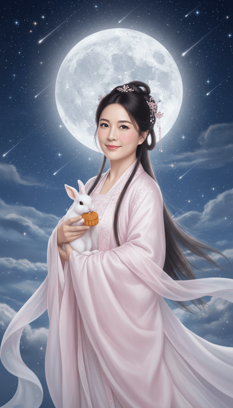 "中秋節祝福語、中秋節祝賀圖、中秋節可愛圖案分享領取	"