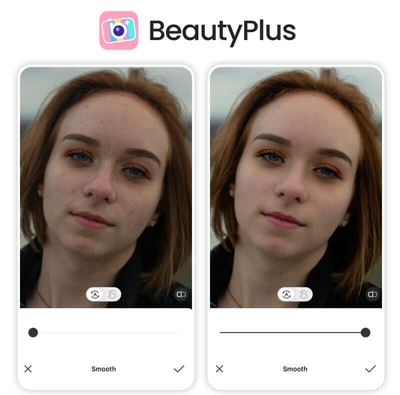 BeautyPlus skin smoother photo app