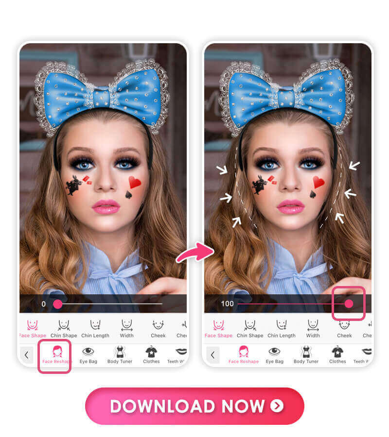 Best Halloween photo face editing app to turn you into Halloween characters.