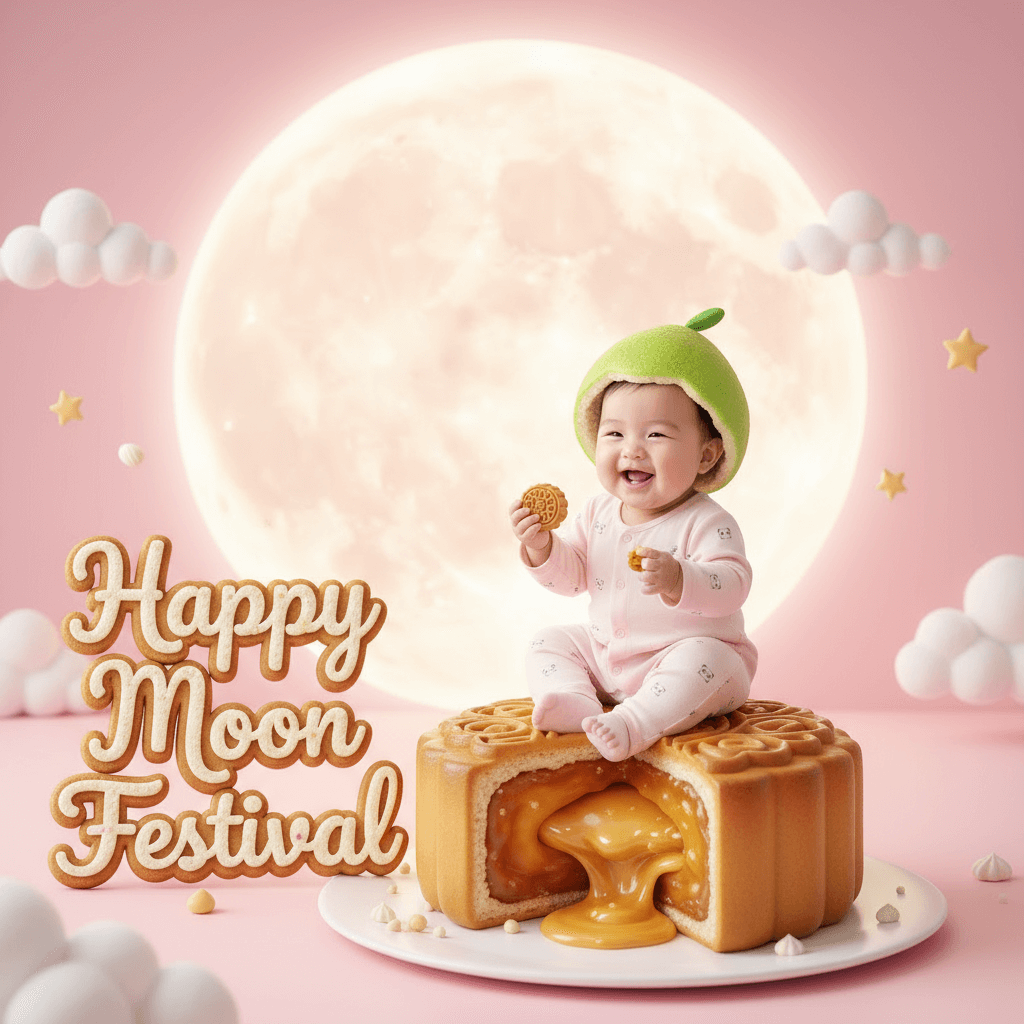 中秋節祝福語、中秋節祝賀圖、中秋節可愛圖案分享領取