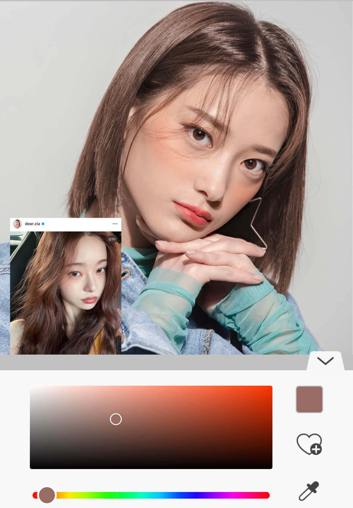 黑皮膚髮色推薦:栗子棕 黑皮膚髮色推薦:栗子棕