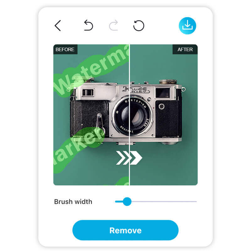 Free AI Watermark Remover App: YouCam Enhance