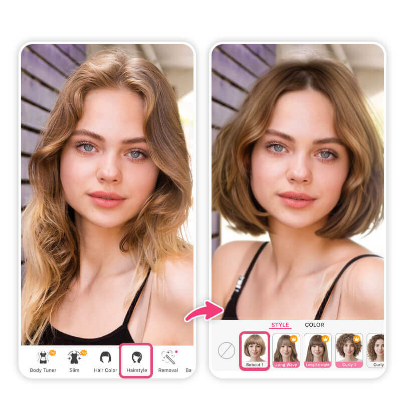 coupe de cheveux en fonction du visage : coupe de cheveux pour visage rond Quelle coiffure pour mon visage rond