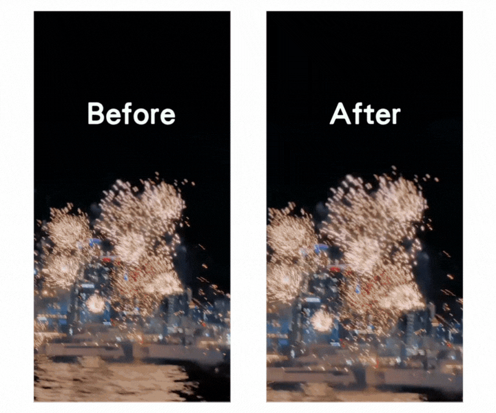 手機iphone拍煙火拍照設定、拍攝技巧、煙火修圖調色教學