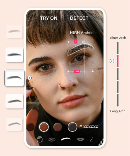 eyebrow mapping golden ratio