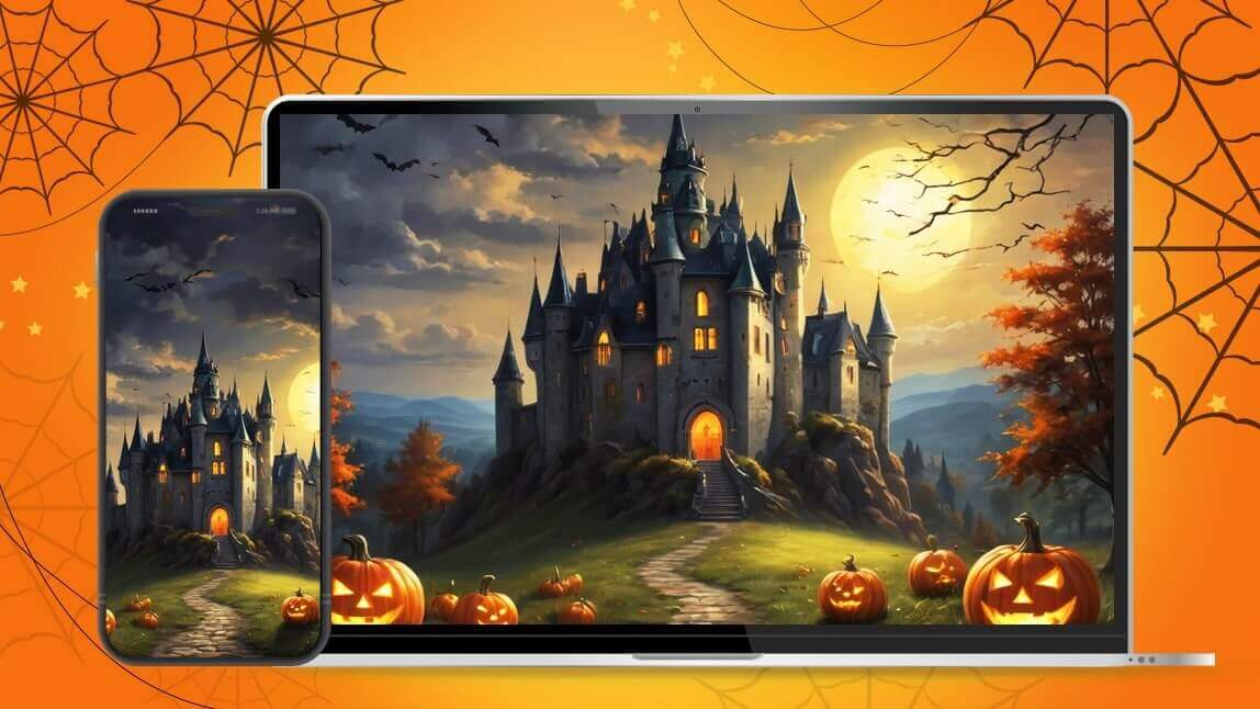 Best Online Image Generator for Aesthetic Halloween Wallpapaer