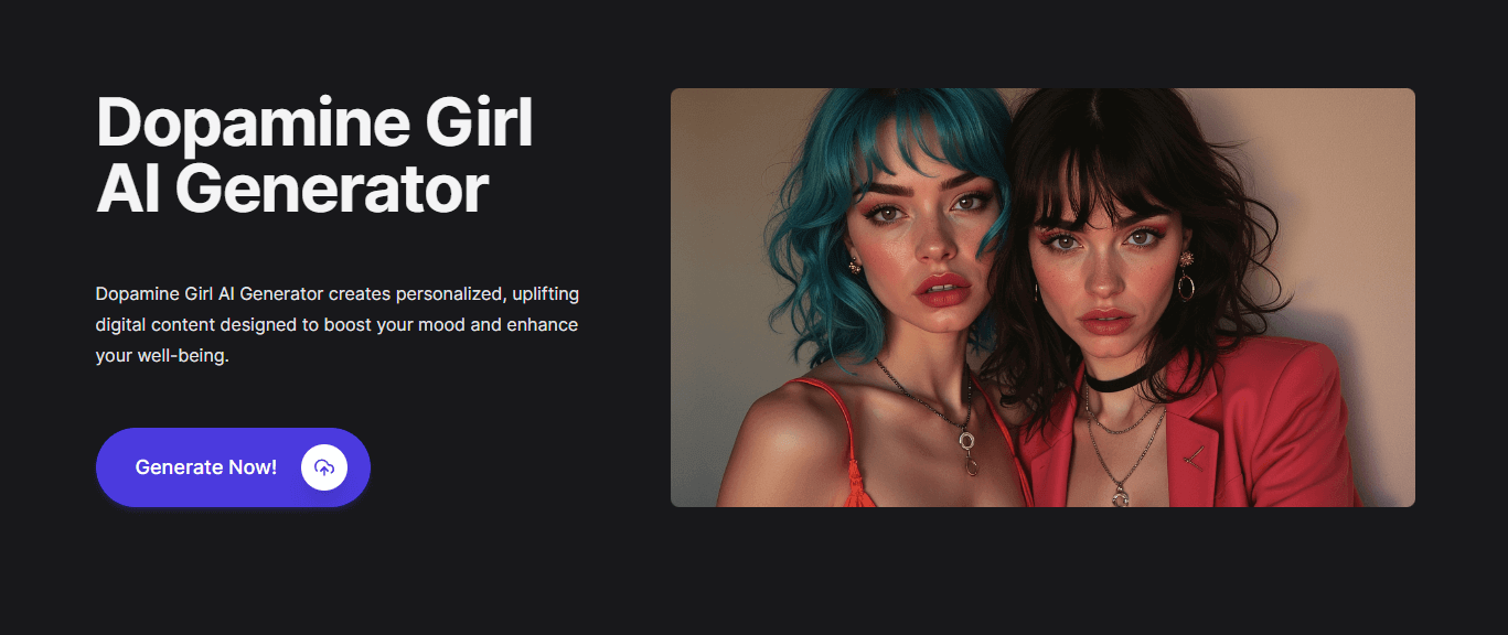 Generatore di Immagini AI per AI Girl: BasedLabs Dopamine Girl AI Generator